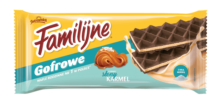 Familijne Gofrowe - Karmelowe