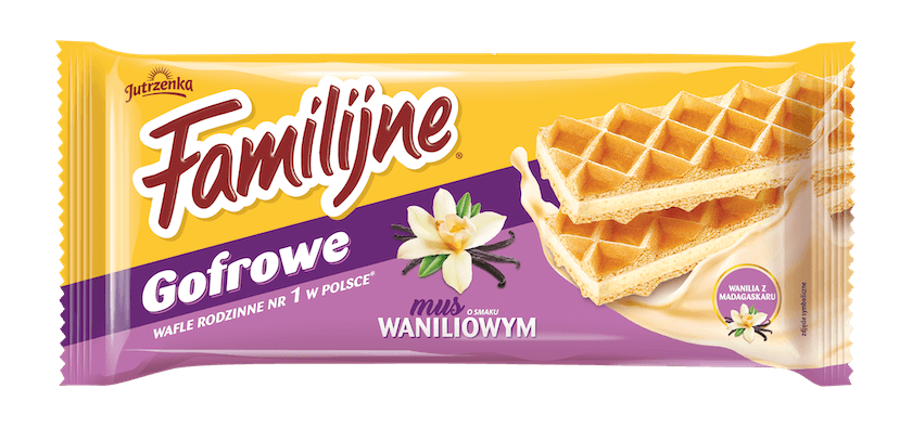 Familijne Gofrowe - Waniliowe