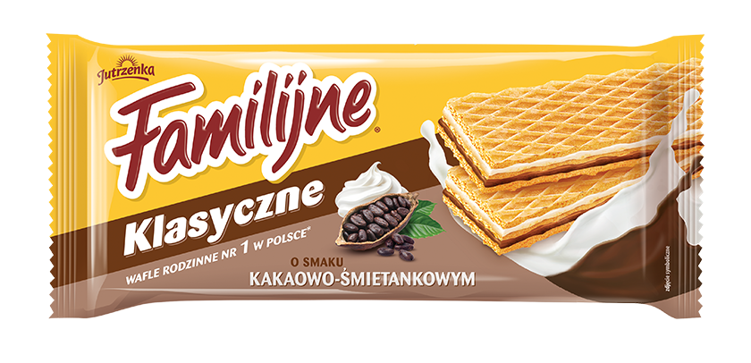 Klasyczne o smaku kakaowo śmietankowym